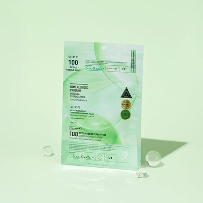 VT Reti-A Reedle Shot 100 2 Step Hydrogel Mask 1.5g+33g X 5ea by SEOUVARA