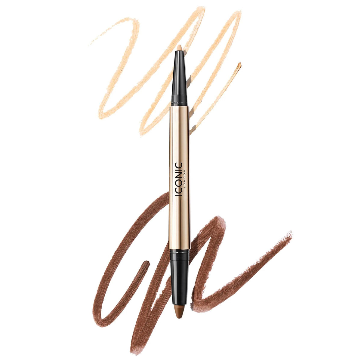 Smokey Eye Duo: Long-Wear Kajal Eyeliner + Cream Eyeshadow Crayon for Seductive Smokey Eyes - Cruelty-Free & Highly Pigmented by Beauty Care Bag