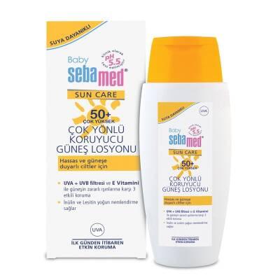 Sebamed Baby Sunscreen Lotion SPF 50+ - Hypoallergenic & Dermatologically Tested, 5.07 fl oz by Beauty Care Bag