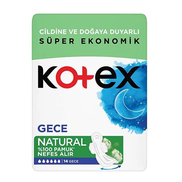 Kotex Natural Ultra Overnight sanitary pads