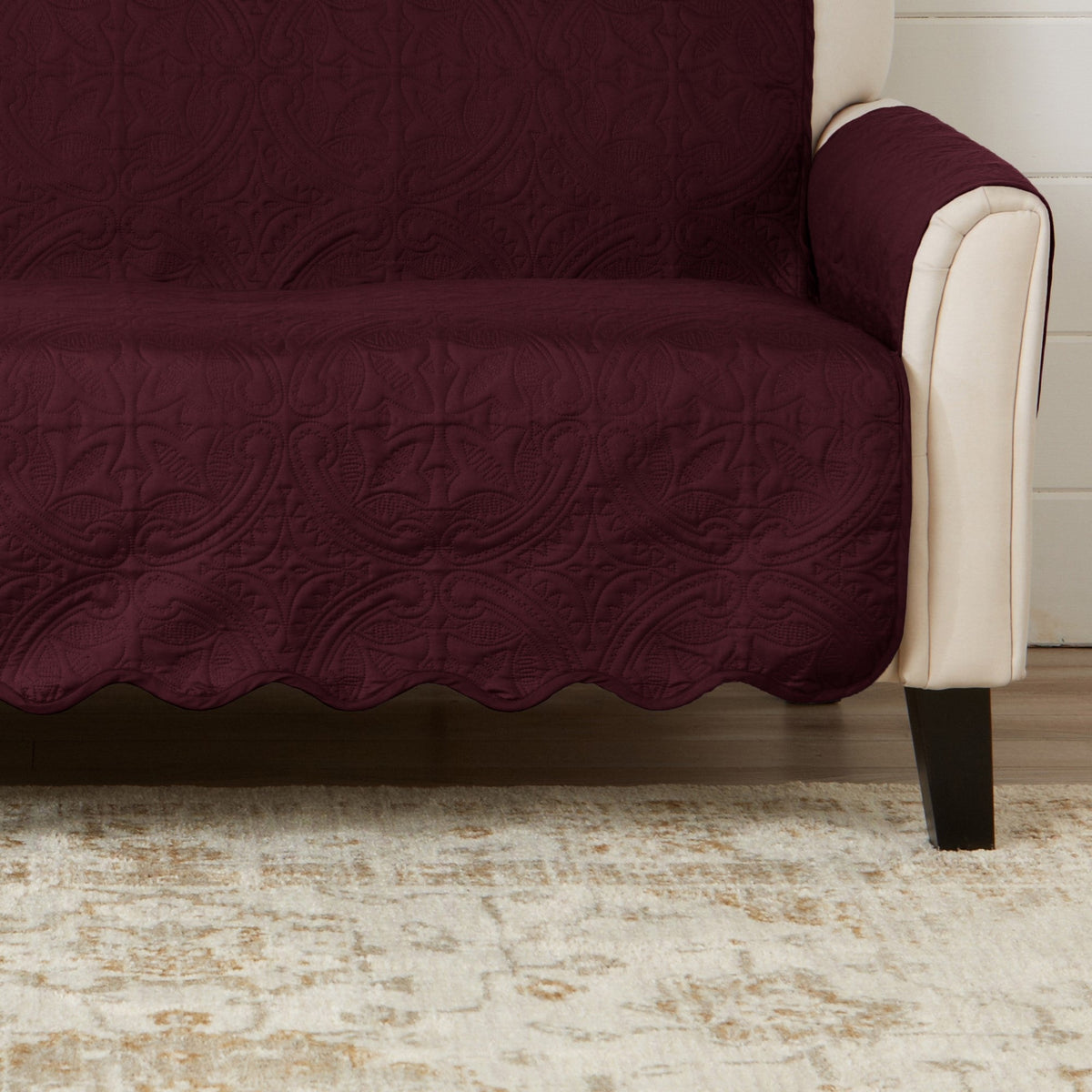 Medallion Solid Furniture Protector - Elenor Collection by Great Bay Home