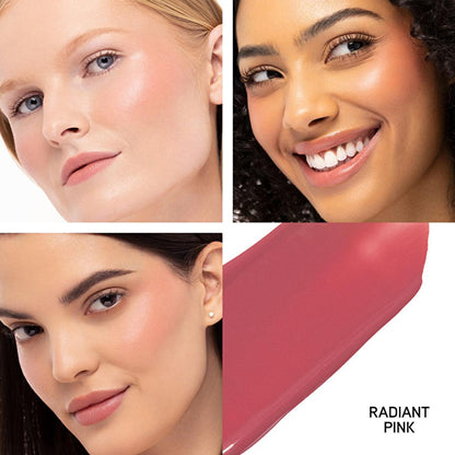 Physicians Formula Diamond Filler Allõk Blush - Radiant Shimmer for Cheeks & Lips - Desert Dust Glow by Beauty Care Bag
