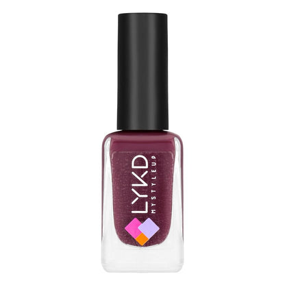 LYKD My Style Up Nail Enamel 591 Cranberry Crush Glossy Finish by Beauty Care Bag