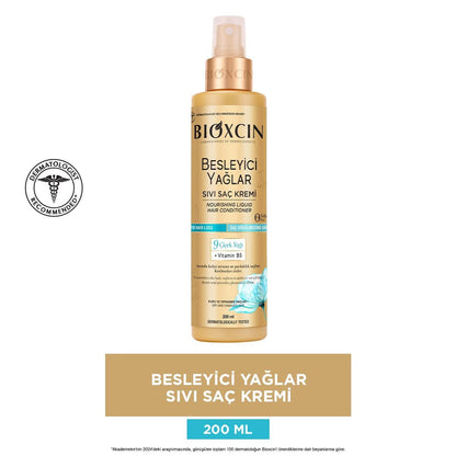 Bioxcin Nourishing Flower Oils Hair Conditioner: Deeply Moisturizes, Repairs Dry & Damaged Hair. Sulfate-Free, Hypoallergenic Formula by Beauty Care Bag