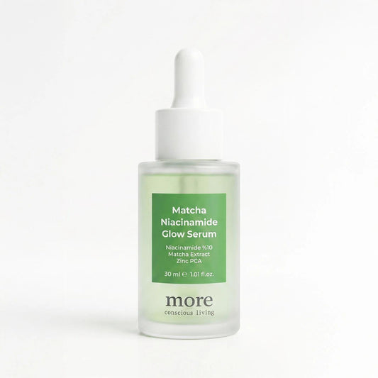 More Conscious Living Matcha & Niacinamide Glow Serum 30 ml by Beauty Care Bag