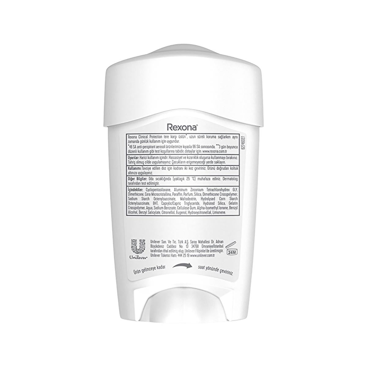 Rexona Clinical Protection Women's Deodorant Stick - 96 Hour Protection, Long-Lasting Antiperspirant for Active Women by Beauty Care Bag