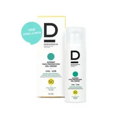 Dermoskin Acne Mat Face Protection Gel Cream Spf50+ - Non-Comedogenic Sunscreen with Moisturizing Benefits by Beauty Care Bag