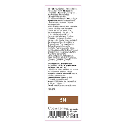 Maruderm Make Up Your Shades Foundation 5N 30ml by Beauty Care Bag
