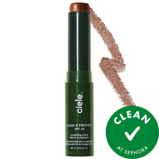 Sculpt and Protect SPF 30+ bronzing cream contour stick