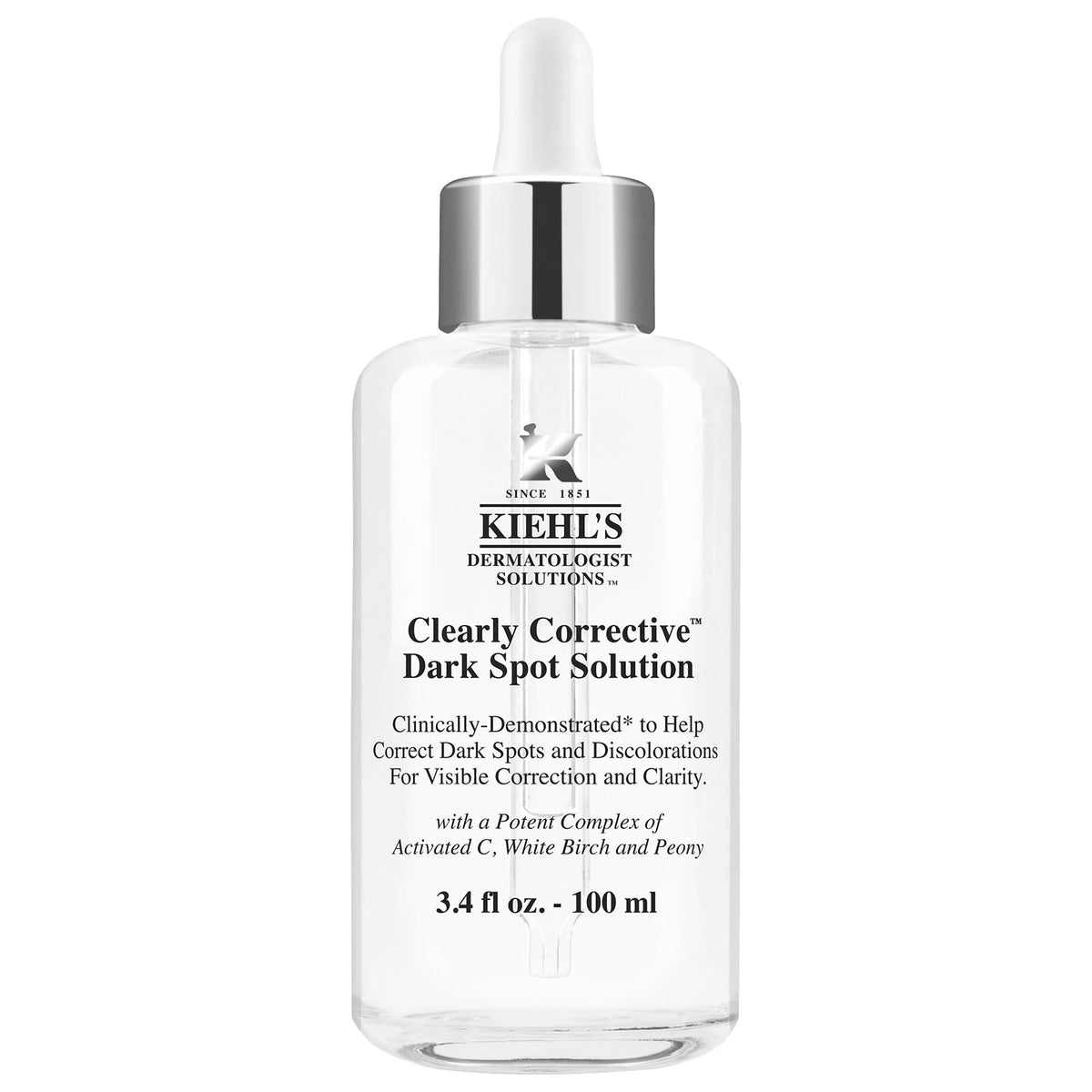 Kiehl's Clearly Corrective Dark Spot Correcting Serum: Visibly Reduce Hyperpigmentation, Post-Acne Marks & Achieve Even Skin Tone with Vitamin C & Salicylic Acid by Beauty Care Bag