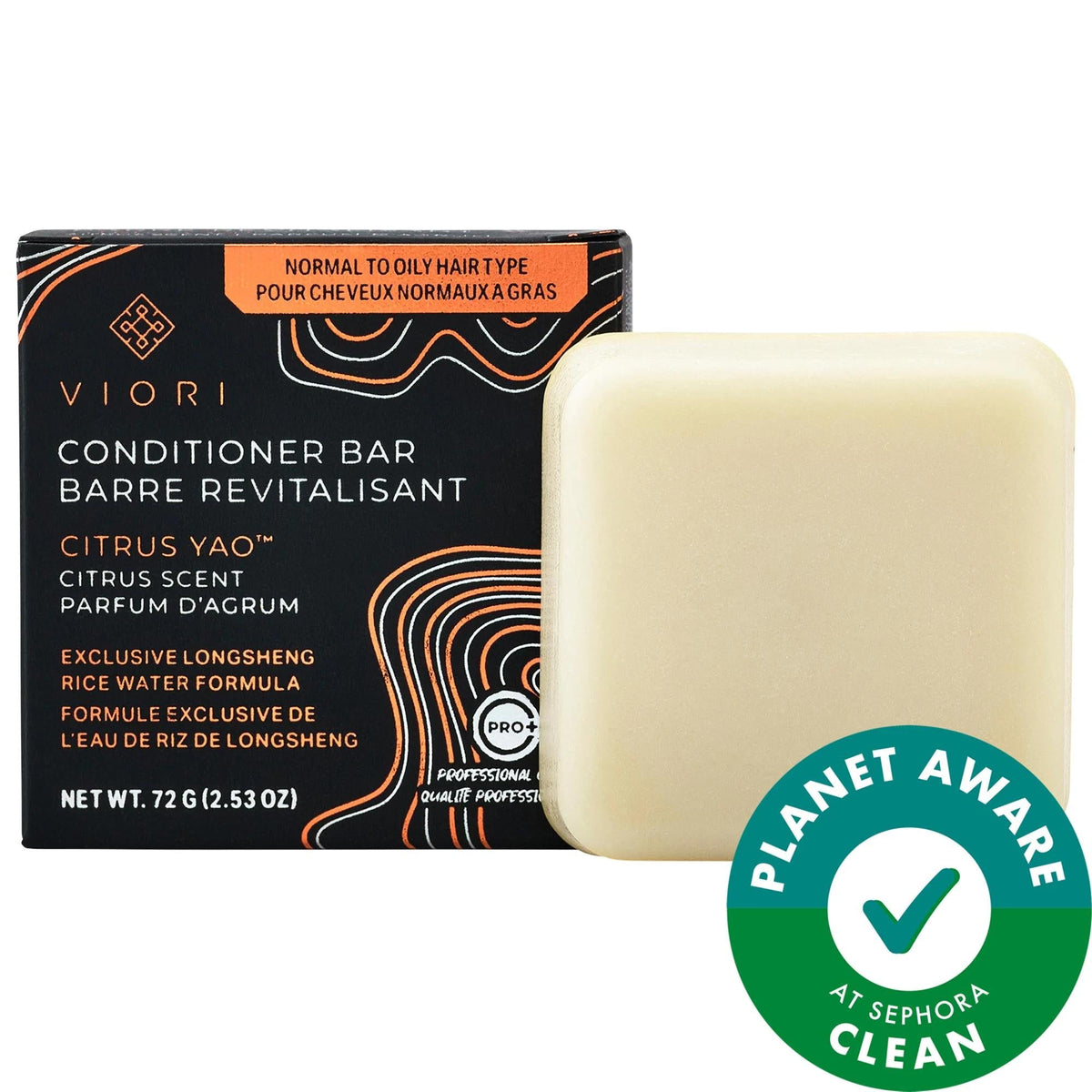 Viori Rice Water Infused Hair Conditioner Bar - Natural, Vegan, Sustainable Hair Care for All Hair Types by Beauty Care Bag