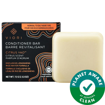 Viori Rice Water Infused Hair Conditioner Bar - Natural, Vegan, Sustainable Hair Care for All Hair Types by Beauty Care Bag