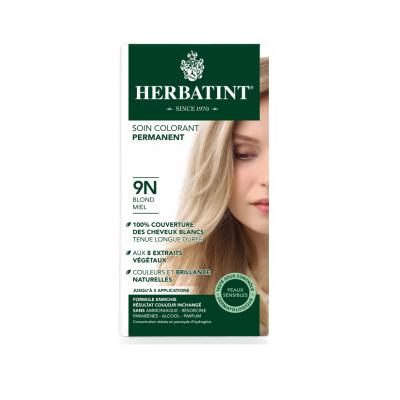 Herbatint 9N Honey Blonde Hair Dye - Natural, Ammonia & Paraben Free, Botanical Extracts for Sensitive Scalp by Beauty Care Bag