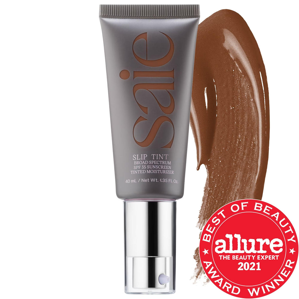 Saie Slip Tint mineral zinc SPF 35 tinted moisturizer