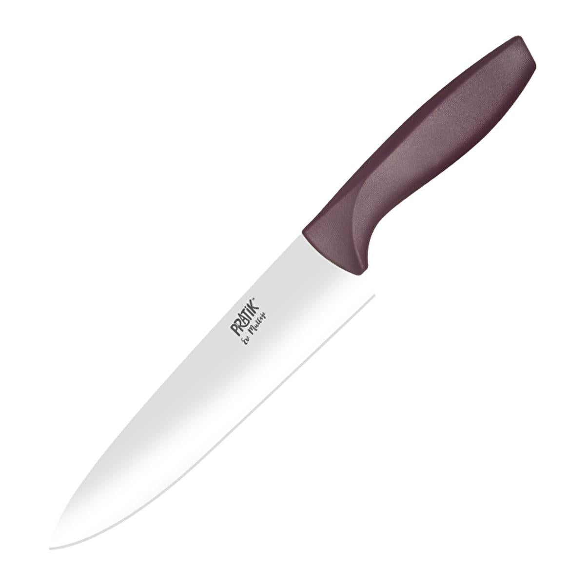 Pratik Ev - High-Carbon Stainless Steel Kitchen Knife with Ergonomic Handle - 7.09 inches Length by Beauty Care Bag