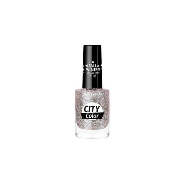 Golden Rose City Color Glitter Nail Lacquer No:301 10.2ml by Beauty Care Bag