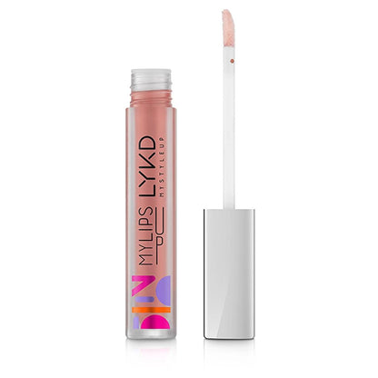 LYKD Liquid Matte Lipstick 129 Nude Up Velvet Finish by Beauty Care Bag