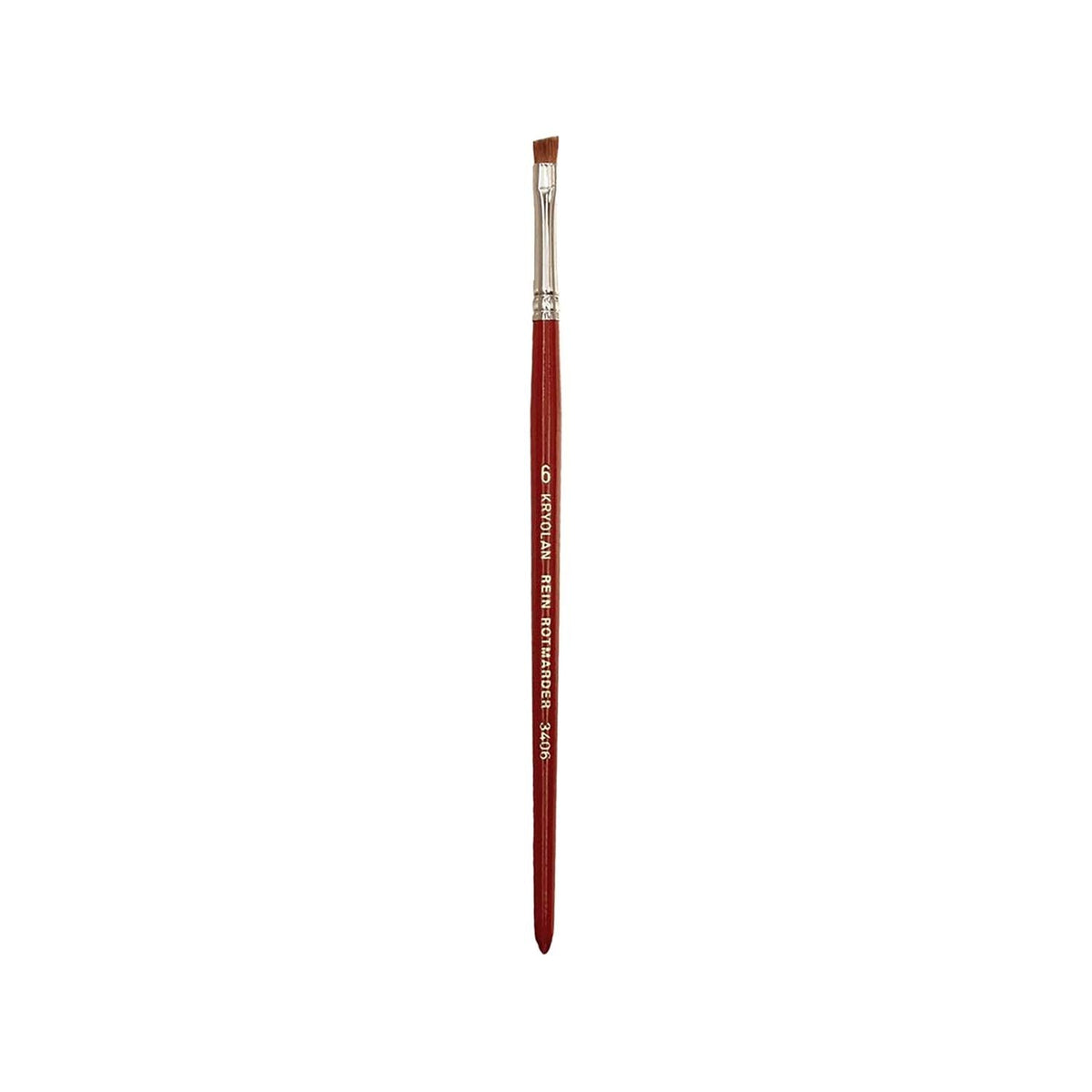 Kryolan Excellence Angular Makeup Brush 6 by Beauty Care Bag