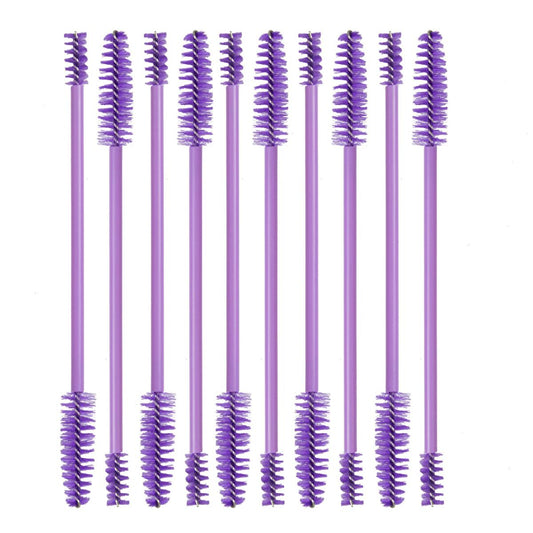 Nascita Makeup Brush Set - 10 Piece High-Quality Cosmetic Brushes with Mascara Brush for Enhanced Eyelash Makeup by Beauty Care Bag