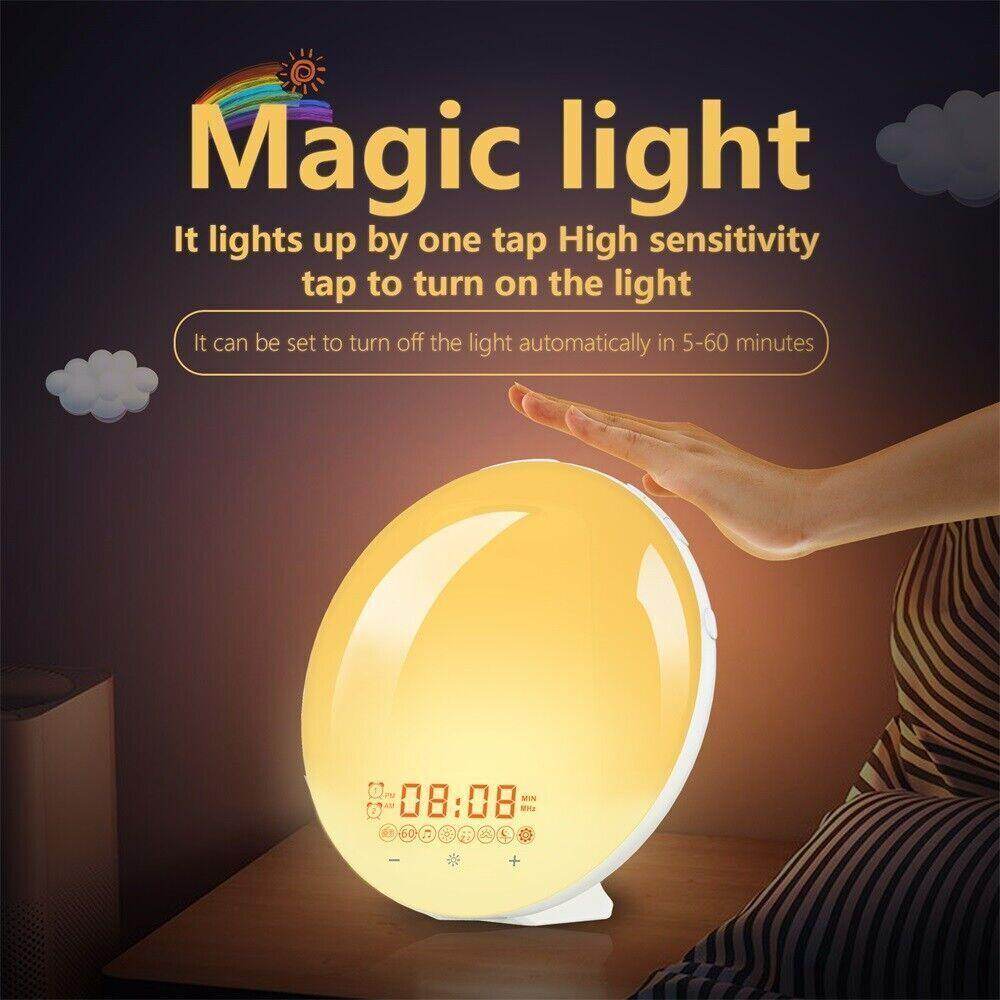 Wake Up Sunrise Simulation Alarm ClockAlarm ClocksTorqelo.com