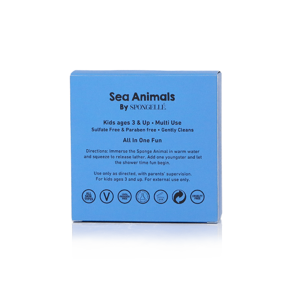 Walter Whale | Sea AnimalsBody Wash Infused BufferTorqelo.com