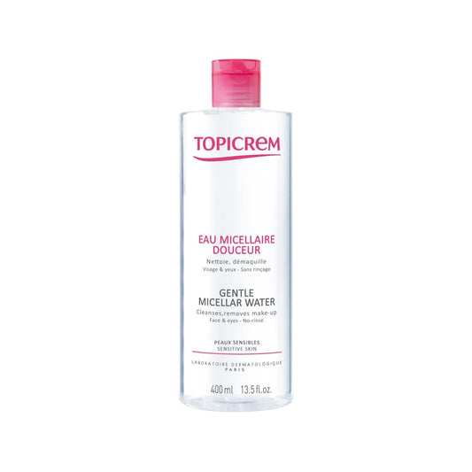 Topicrem gentle micellar water for face and eyes, 400ml