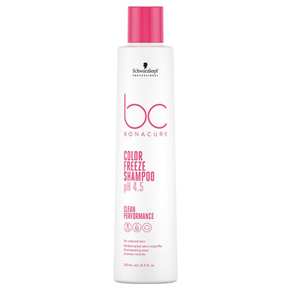 Bonacure Color Freeze Shampoo: Sulfate-Free, Vegan Shampoo for Color Treated Hair - Protects Color & Maintains pH Balance by Beauty Care Bag