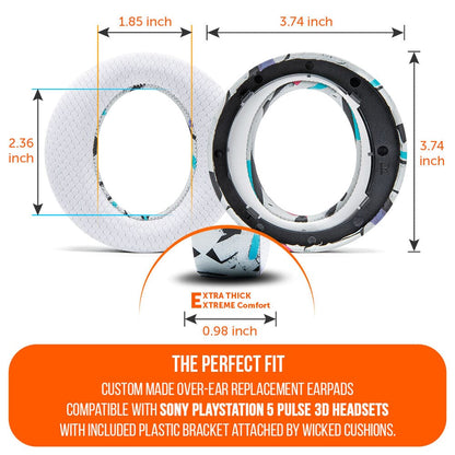 WC FreeZe Pulse 3D - Cooling Gel Earpads For PS5 Pulse 3D HeadsetCooling Gel Ear PadsTorqelo.com