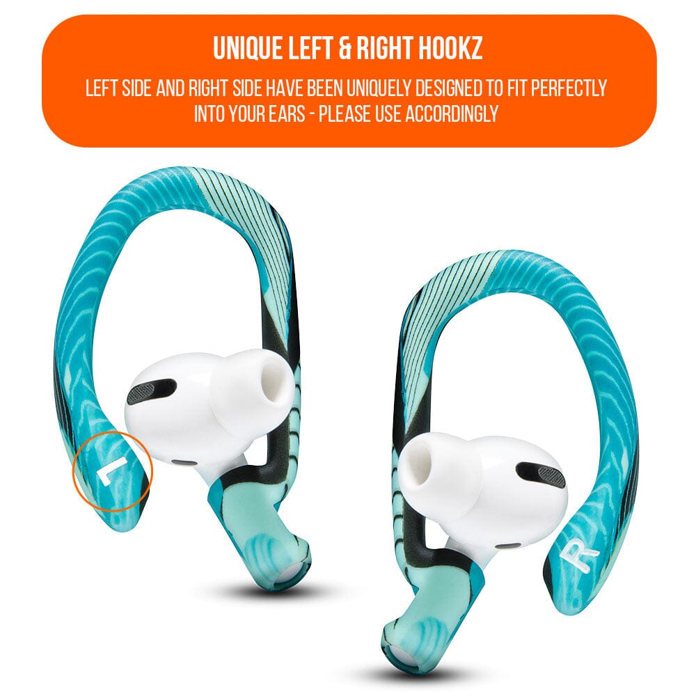 WC HookZ - Over Ear Hooks for Airpods Pro 1, 2 & Airpods 1, 2, 3Earbuds EarhooksTorqelo.com