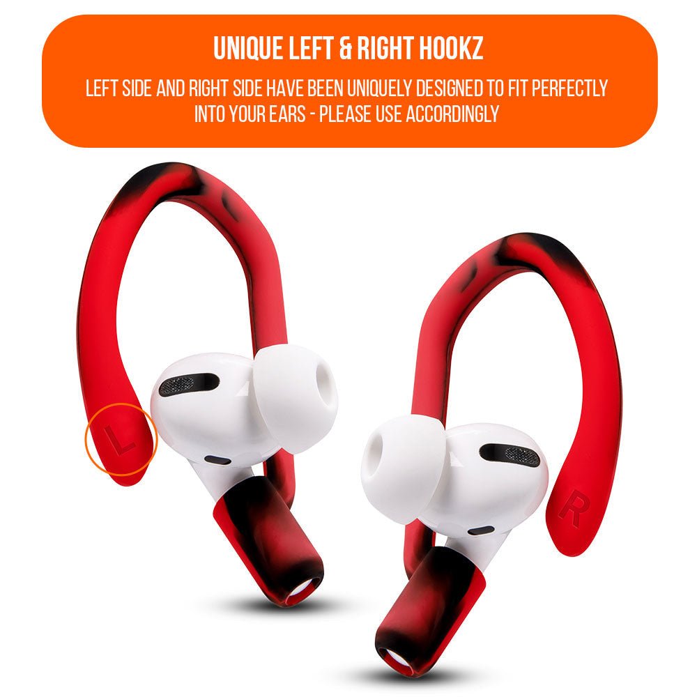 WC HookZ - Over Ear Hooks for Airpods Pro 1, 2 & Airpods 1, 2, 3Earbuds EarhooksTorqelo.com