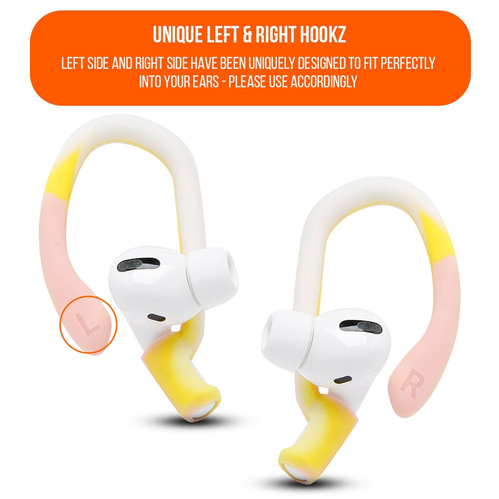 WC HookZ - Over Ear Hooks for Airpods Pro 1, 2 & Airpods 1, 2, 3Earbuds EarhooksTorqelo.com