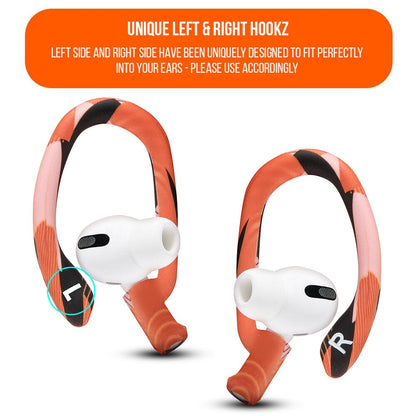 WC HookZ - Over Ear Hooks for Airpods Pro 1, 2 & Airpods 1, 2, 3Earbuds EarhooksTorqelo.com