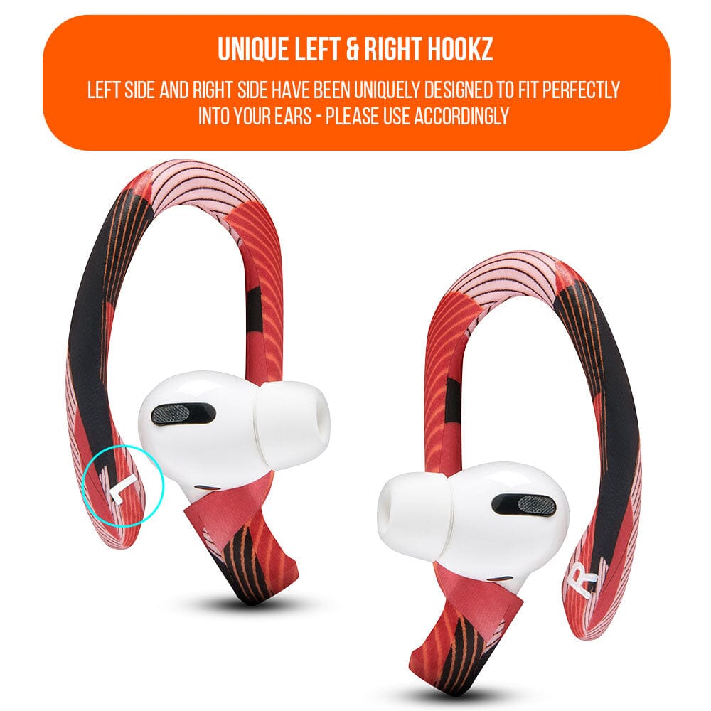 WC HookZ - Over Ear Hooks for Airpods Pro 1, 2 & Airpods 1, 2, 3Earbuds EarhooksTorqelo.com