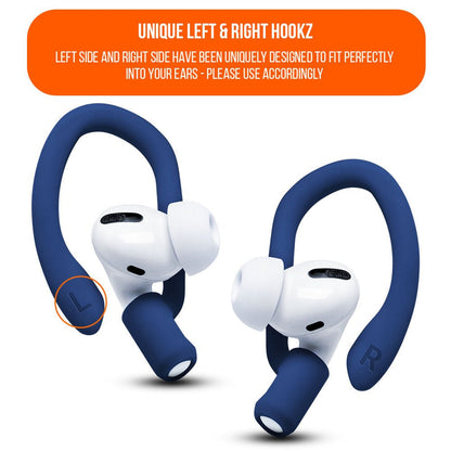 WC HookZ - Over Ear Hooks for Airpods Pro 1, 2 & Airpods 1, 2, 3Earbuds EarhooksTorqelo.com