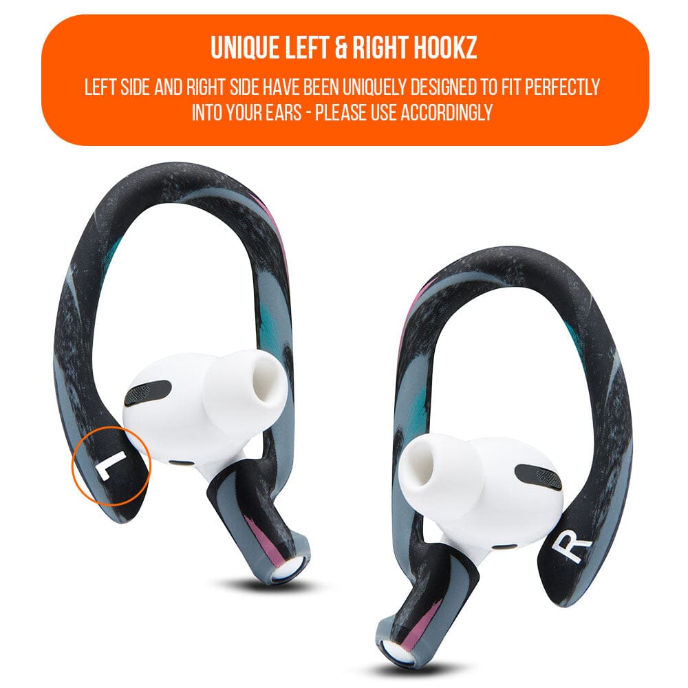WC HookZ - Over Ear Hooks for Airpods Pro 1, 2 & Airpods 1, 2, 3Earbuds EarhooksTorqelo.com