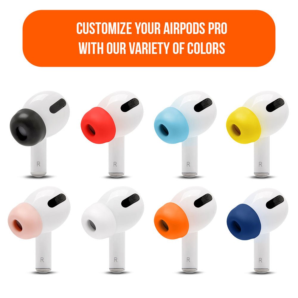 WC TipZ - Memory Foam Ear Tips for Airpods Pro & Airpods Pro 2Earbuds Foam TipsTorqelo.com