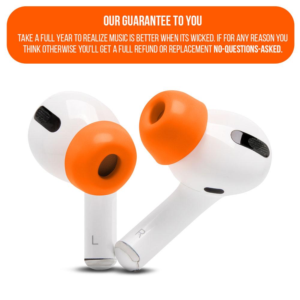 WC TipZ - Memory Foam Ear Tips for Airpods Pro & Airpods Pro 2Earbuds Foam TipsTorqelo.com