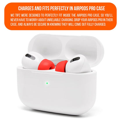 WC TipZ - Memory Foam Ear Tips for Airpods Pro & Airpods Pro 2Earbuds Foam TipsTorqelo.com