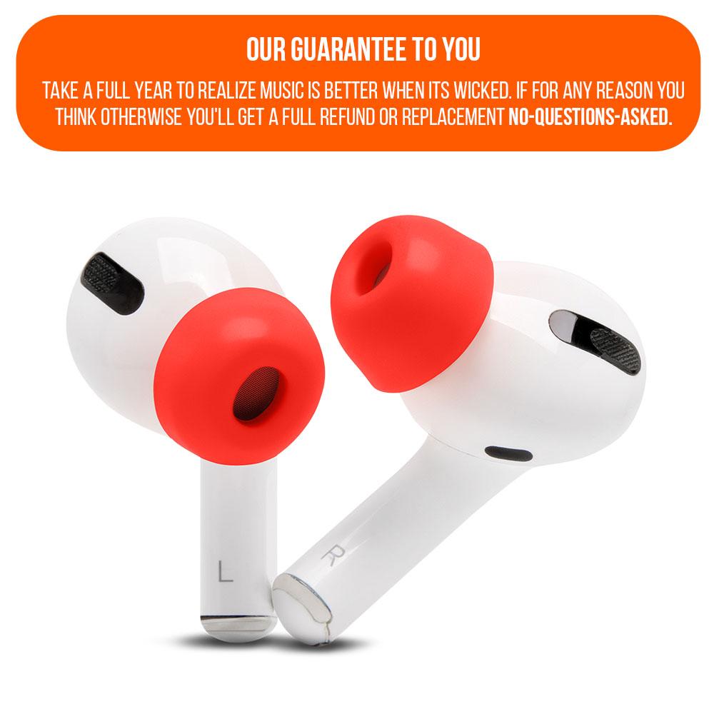 WC TipZ - Memory Foam Ear Tips for Airpods Pro & Airpods Pro 2Earbuds Foam TipsTorqelo.com