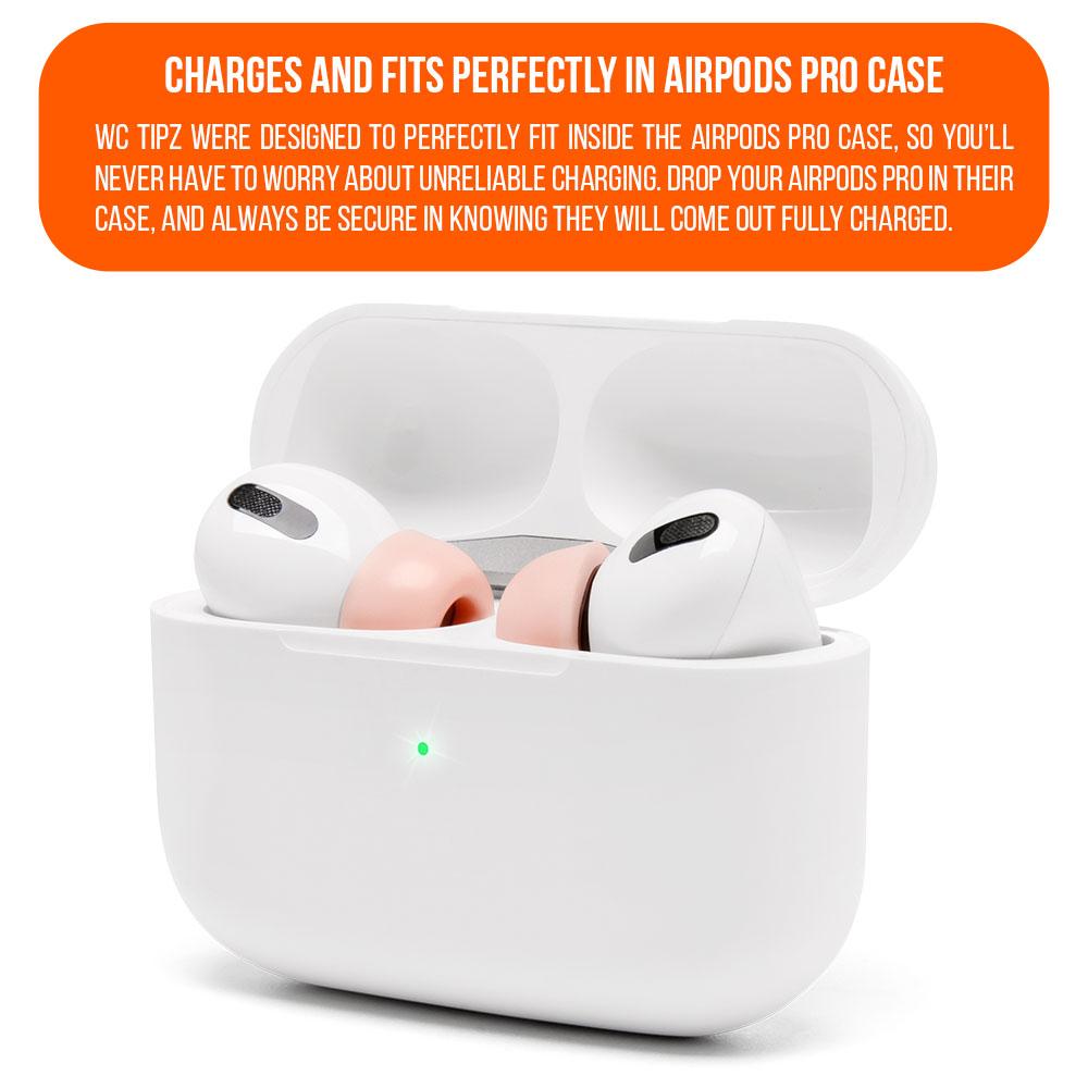 WC TipZ - Memory Foam Ear Tips for Airpods Pro & Airpods Pro 2Earbuds Foam TipsTorqelo.com