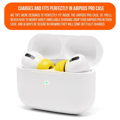 WC TipZ - Memory Foam Ear Tips for Airpods Pro & Airpods Pro 2Earbuds Foam TipsTorqelo.com