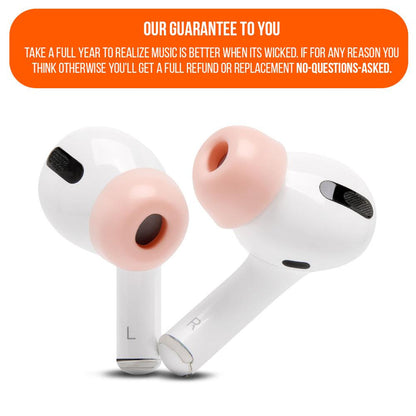 WC TipZ - Memory Foam Ear Tips for Airpods Pro & Airpods Pro 2Earbuds Foam TipsTorqelo.com