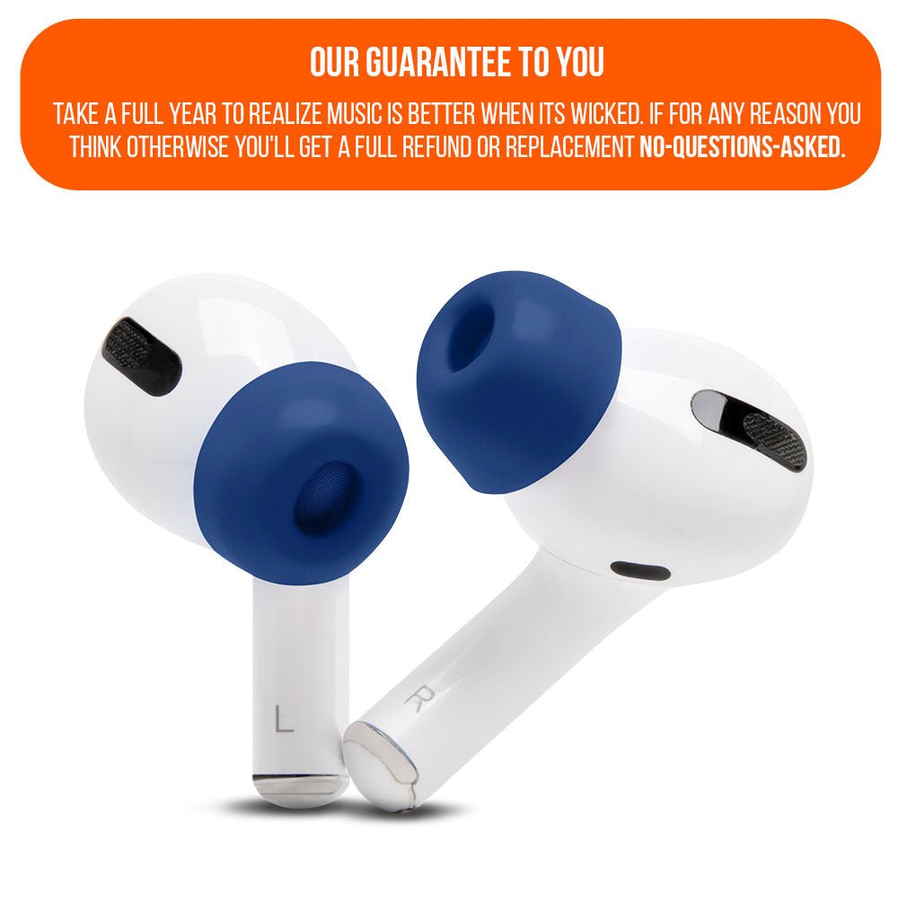 WC TipZ - Memory Foam Ear Tips for Airpods Pro & Airpods Pro 2Earbuds Foam TipsTorqelo.com