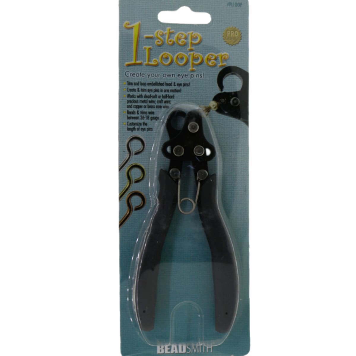 Continental Bead Suppliers 1-Step Looper eye pin maker tool for 18-26 gauge wire