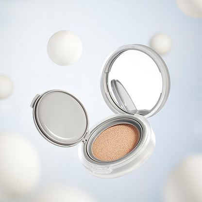 rom&nd Nu Zero Cushion Foundation - Natural Finish, Long-Lasting Cushion Foundation for Flawless Complexion by Beauty Care Bag