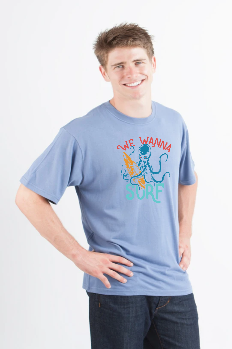 We Wanna Surf graphic t-shirt – view 9