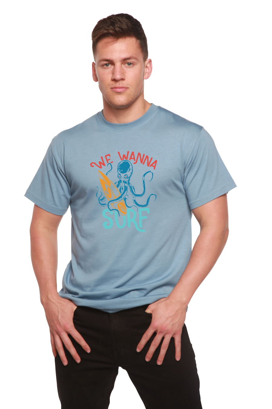 We Wanna Surf graphic t-shirt – view 3