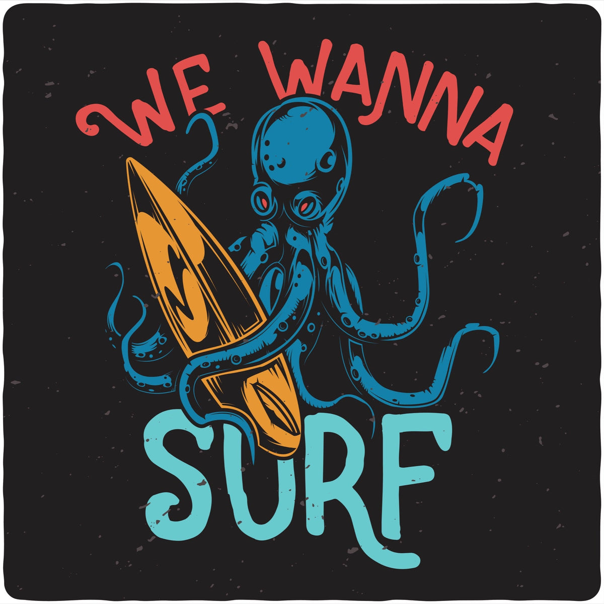 We Wanna Surf graphic t-shirt – view 2