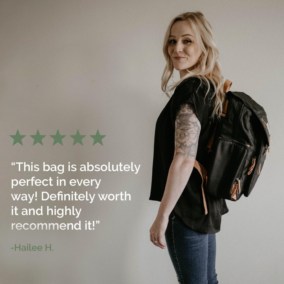 Birch Bag - Diaper Backpack by Parker Baby Co.