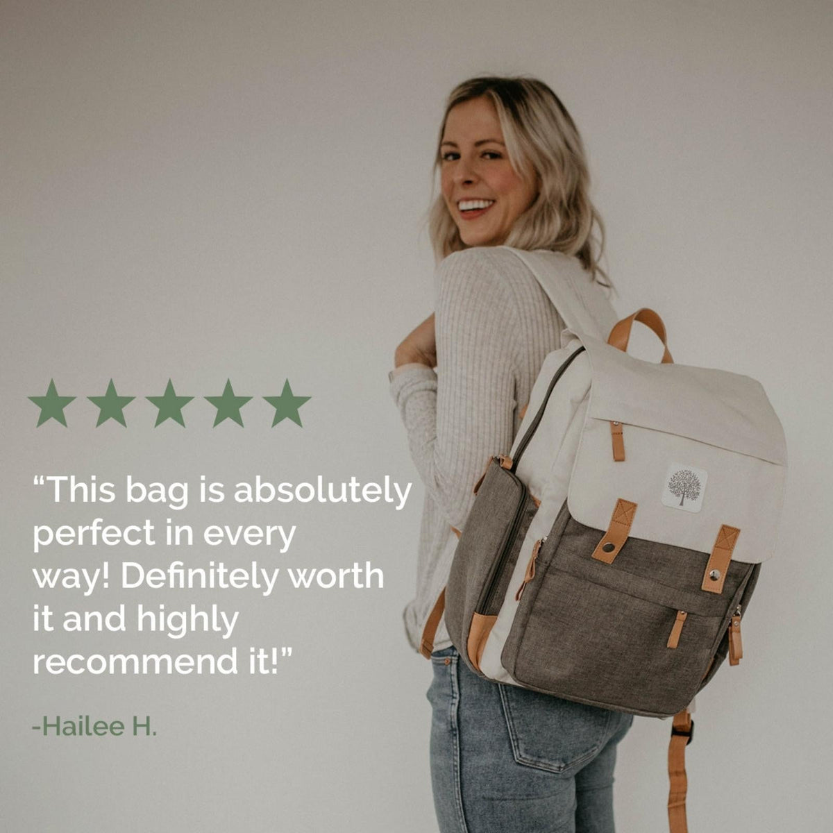 Birch Bag - Diaper Backpack by Parker Baby Co.